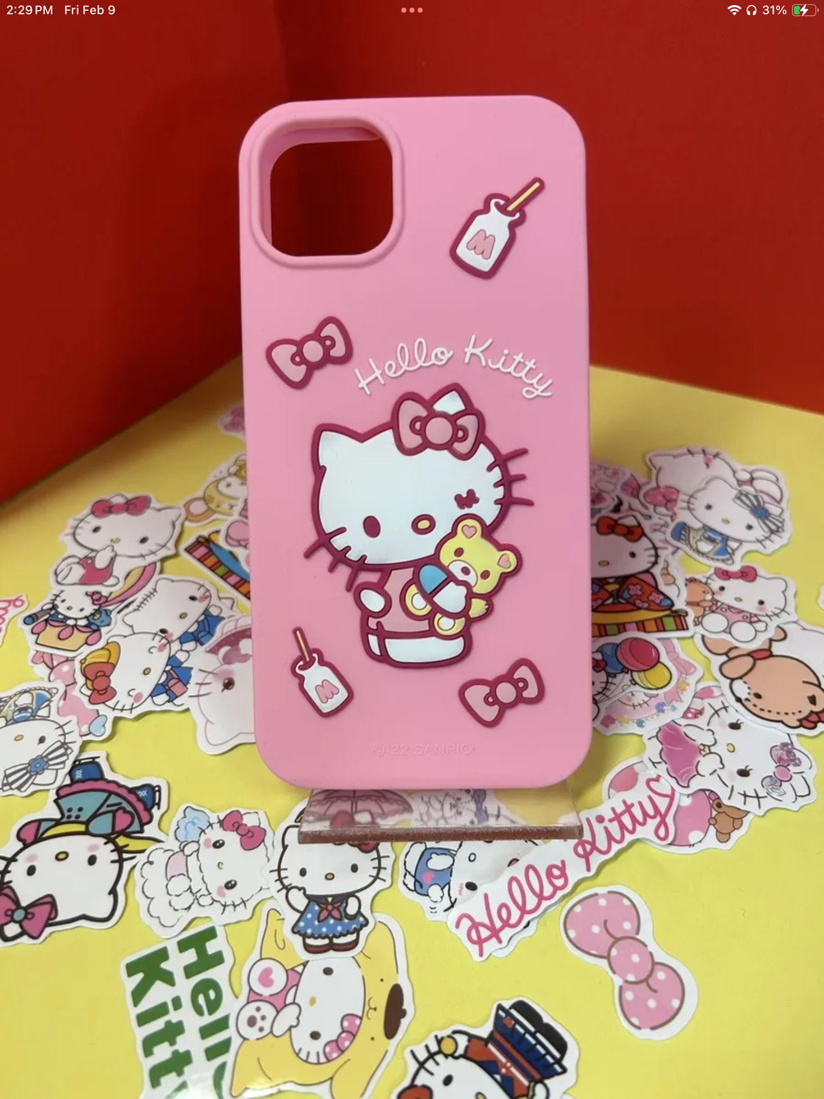 iPhone 14 Plus Hello Kitty Kuromi Case plus