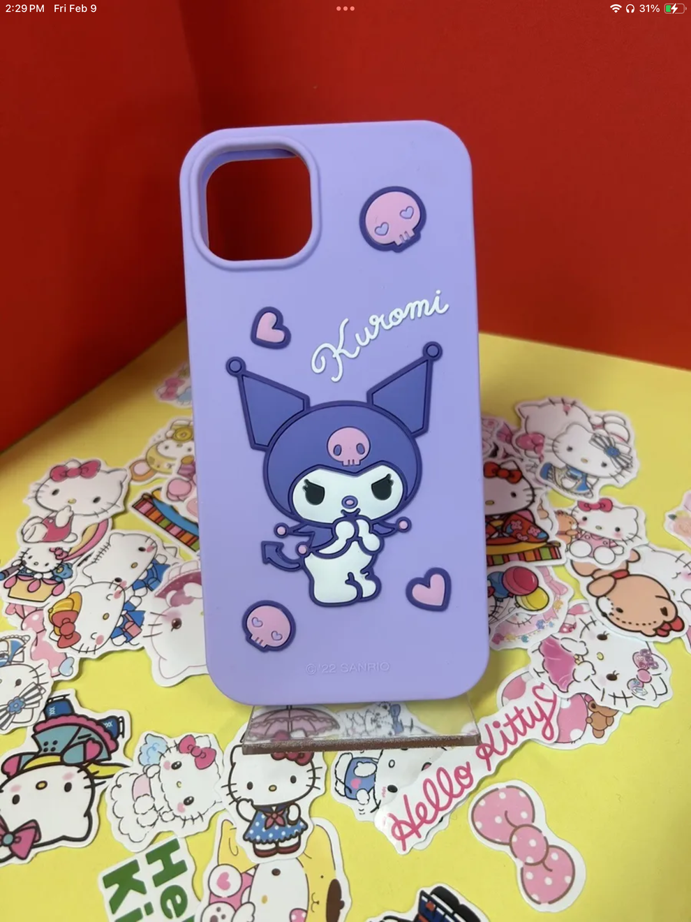 iPhone 14 Plus Hello Kitty Kuromi Case plus